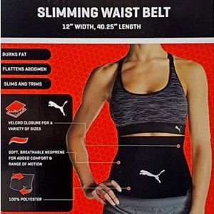 Puma Slimming Waist Belt Black - Brand New